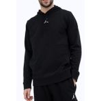 Nike Jordan Air Fleece Erkek Siyah Kapüşonlu Sweatshirt