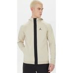 Nike Jordan Dri-Fit Sport Full-Zip Hoodie Erkek Sweatshirt Krem
