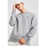 Nike Jordan Essentials Men's Fleece Crew Erkek Sweatshirt Gri