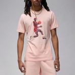 Nike Jordan Flight Essentials T-Shirt Erkek Pamuklu Tişört - XL - Pembe