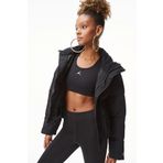 Nike Jordan Flight Oversize Women's Puffer Jacket Kadın Oversize Şişme Mont Siyah