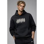 Nike Jordan Flight Remix Pullower Hoodie Erkek Kapüşonlu Sweatshirt Siyah