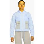 Nike Jordan Flight Woven Blue Jacket Loose Fit Bol Kesim Kısa Kadın Ceket Mavi - XS