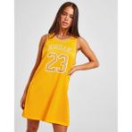 Nike Jordan Heritage Dress Women's Loose Fit T-Shirt Spor Kadın Elbise Tişört - Turuncu-844