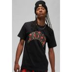 Nike Jordan Holiday Ss Crew Black Baskılı Erkek Günlük Tişört Siyah - M