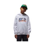 Nike Jordan Jdb Air Postcard Po-Hoodie Erkek Çocuk Sweatshirt 95F160 95F160-X58, 10-12 Yaş