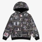 Nike Jordan Jdb Mj Brklyn Aop Ft Po Erkek Çocuk Sweatshirt 95F092 95F092-023, 10-12 Yaş