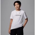 Nike Jordan Jdb Mj Wordmark Emb Crew Erkek Çocuk Tişört - 13 - 15 Yaş - Beyaz