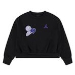 Nike Jordan Jdg Blue Jeans & Bling Flc Cre Kız Çocuk Sweatshirt 45F195 45F195-023, 12-13 Yaş