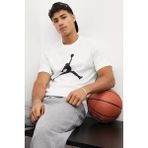 Nike Jordan Jumpman Short-Sleeve Pamuklu Beyaz Erkek Tişört