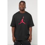 Nike Jordan Jumpman Ss Hbr Mens Tee Grafik Baskılı Pamuklu Erkek Tişört Siyah