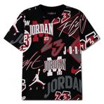 Nike Jordan Mj Dynasty Aop Erkek Çocuk Tişört 95F541 95F541-023, 10-12 Yaş
