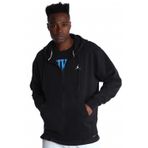 Nike Jordan MJ Essential Fleece Full-Zip Hoodie Erkek Sweatshirt Siyah