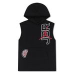 Nike Jordan Mj Top Erkek Çocuk Kolsuz Kapüşonlu İnce Pamuklu Yelek 95F877 95F877-023, 023, 8-10 Yaş