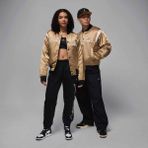 Nike Jordan Mvp Varsity Jacket Unisex Gold - Black Kolej Ceket / HF9297-257 - Altın