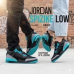 Nike Jordan Spizike Low Gs Unisex Spor Ayakkabı Siyah | FQ3950-005 - Siyah - Mavi
