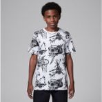 Nıke Jordan Sports Sketch Ss Tee Erkek Çocuk Tişört - 10 - 12 Yaş - Beyaz