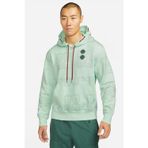 Nike Jordan X-Clot Mens Fleece Grafik Baskılı Kapüşonlu Erkek Sweatshirt Yeşil