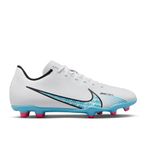 Nike JR Mercurial Vapor 15 Club FG MG Beyaz Erkek Çocuk Krampon