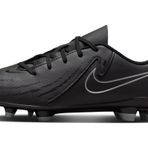 NIKE Jr Phantom Gx II Club Fg/Mg Çocuk Futbol Ayakkabısı, 37,5, FJ2600-001, Siyah, Üniseks-Çocuklar