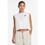 Nike Kadın Beyaz Atlet W NSW CLUB CRP SL TEE Modeli