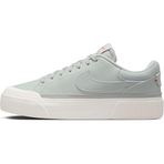 Nike Kadın Court Legacy Lift Spor Ayakkabı, Açık Gümüş Tüy Yelken Picante Kırmızı, 7.5