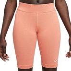 Nike Kadın Diz Uzunluğu Tayt Spor Giyim Essential, Madder Root/Beyaz, CZ8526-827, XS