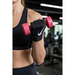 Nike Kadın Fitness Eldiveni - Kaymaz Pedli, Ter Kontrolü Sağlayan Ağırlık, Pilates, Crossfit ve Gym Eldiveni (Siyah)