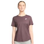 Nike Kadın Kahverengi Kısa Kollu Tişört S Beden Nike Sportswear Club Esse Modeli