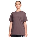 Nike Kadın Kahverengi Kısa Kollu Tişört S Beden W NSW CLASSIC SS TEE Modeli