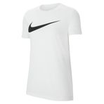 Nike Kadın PARK 20 Tişört, Beyaz/Siyah, XL