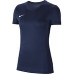 Nike Kadın Park VII Jersey BV6728-410 T-Shirt Mavi Renk Günlük Kullanım için Rahat Kesim