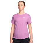 Nike Kadın Pembe Kısa Kollu Tişört M Beden Nike Sportswear Club Esse Modeli
