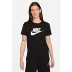 Nike Kadın Siyah Kısa Kollu Tişört XS Beden W NSW TEE ESSNTL ICN FTRA Modeli