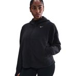 Nike Kadın Siyah Sweatshirt S Beden W NK ONE TF FZ TOP POLAR Modeli