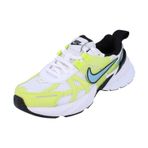 Nike Kadın V2K Run Eğitmenler Hj9568 Spor Ayakkabı Ayakkabı, Beyaz Denim Turkuaz Siber Siyah 100, 8