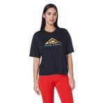 Nike Kadın W Nk Df Tee Ss Trail Tişört, Siyah, S