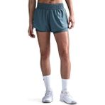 Nike Kadın Yeşil One Dri-Fit Mid-Rise 2'si 1 Arada Koşu Antrenman Şortu | DX6012-006