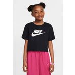 Nike Kız Çocuk Siyah Kısa Kollu Tişört XS Beden Nike Sportswear Modeli
