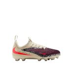 Nike Krem - Bordo Erkek Çocuk Futbol Ayakkabısı IO8480-6610JR PHANTOM 6 LOW