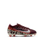 Nike Krem - Bordo Erkek Çocuk Futbol Ayakkabısı IR4190-6610JR ZM VAPOR 16 PRO