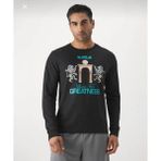 Nike Lebron Signature ''by Artist Jacob Rochester'' Long-Sleeve Uzun Kollu Siyah Erkek T-Shirt FQ4908-010