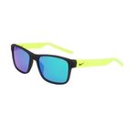 NIKE Livefree Classic N IU4699XN 003 53 Unisex Dikdörtgen Siyah Aynalı Kemik Güneş Gözlüğü
