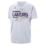 Nike Los Angeles Lakers NBA Courtside Jordan '85 Erkek Beyaz Basketbol T-Shirt IF4526-100
