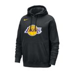 Nike Los Angeles Lakers Nba Erkek Basketbol Sweatshirt Dx9997 Erkek Kapüşonlu Sweatshirt Siyah