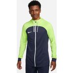 Nike M Dri-FIT Strike23 Hooded Track Jacket Knit DR2571-452 Lacivert Yeşil Erkek Eşofman Üstü