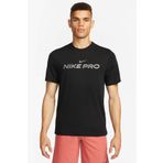 Nike M NK DF TEE DB Pro Kısa Kollu Siyah Erkek T-shirt