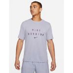 Nike M Nk Rn Dvn Dri-Fit Miler Gx Erkek Koşu Tişört DN4502-519 - S - Mor