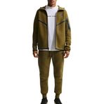 Nike M Nk Tech Fleece Fz Wr Hoodıe Erkek Ceket Hv0949 Hv0949-368, 368, S