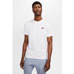 Nike M NSW Club TEE Kısa Kollu Beyaz Erkek T-shirt